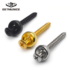 Guitar neck and body connection strap screw fastener, bass guitar reinforcement screw fastener, diameter 14MM