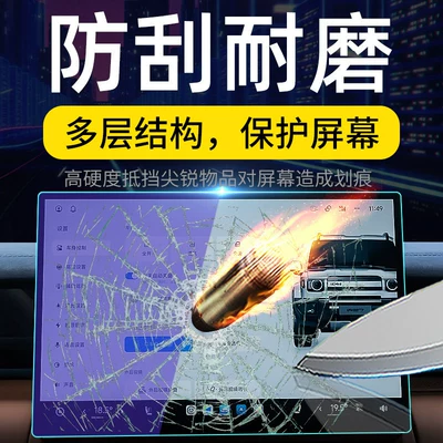 Car interior film: car navigation screen protector display screen