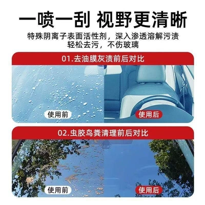 and Insect Residue, Summer Wiper – Glass agent