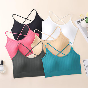 Straps, underwear, summer top with cups, thin bra top, beautiful back