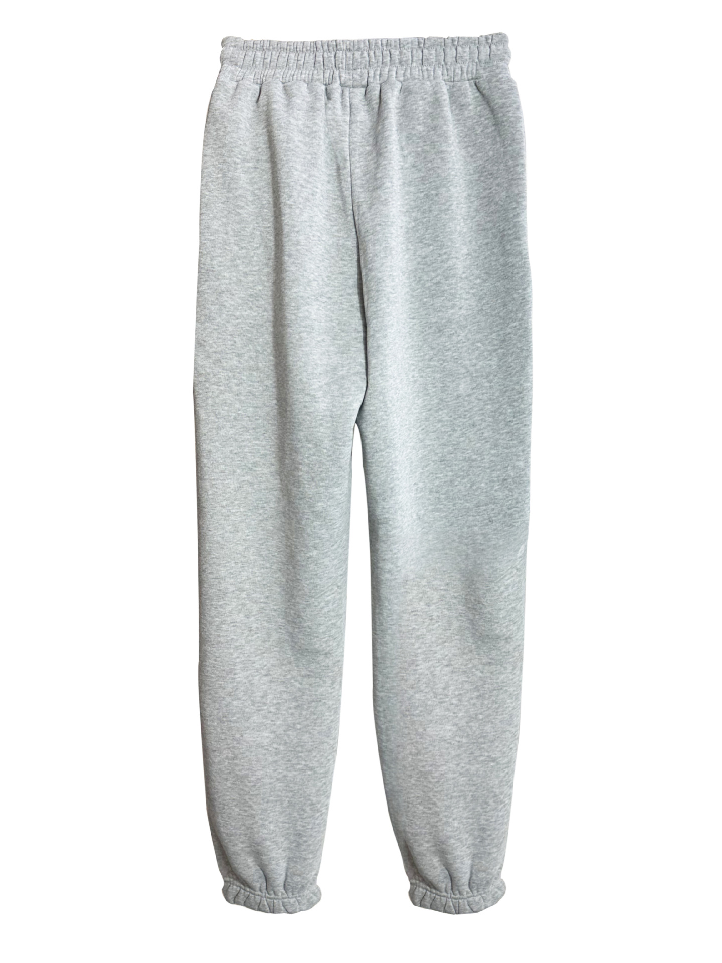 Pantalon de survêtement en polaire noir pour femmes, décontracté, jogging, sport, taille haute, pieds amples, pour la maison_voghion.com