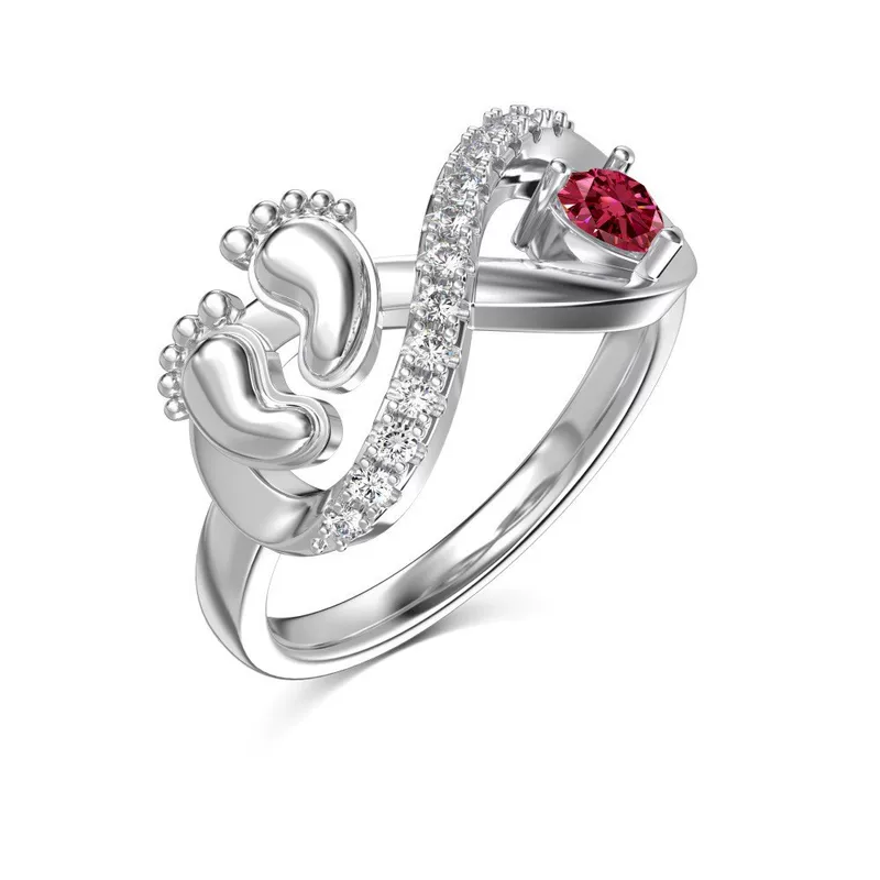 "Серия Дарите маме" серебро S925 красное сердце любви