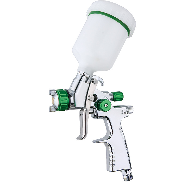 2008 pistola de pulverización neumática automotriz personalizada herramienta de pulverización de alta atomización pintura acuosa chapa de metal reparación pistola de pulverización de pintura