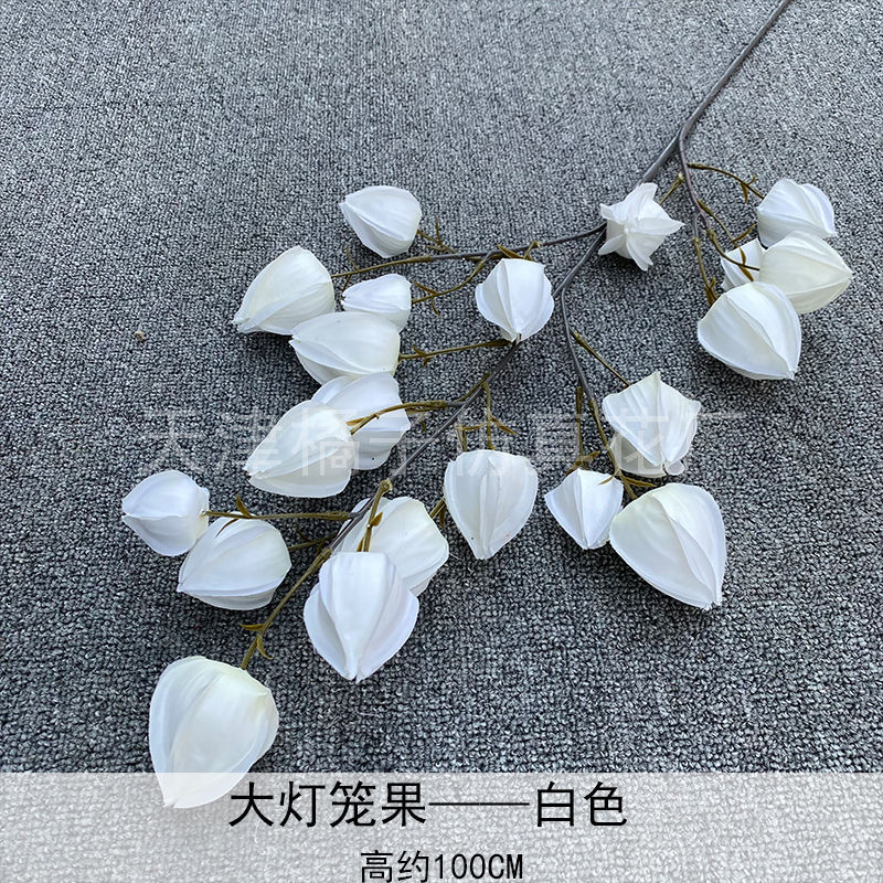 Flores de boda de alta calidad de flores de madera verde de bambú y lirio de pino masson de alta calidad