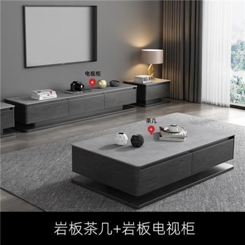 커피 테이블 130*70*43-스노우 마운틴 화이트)