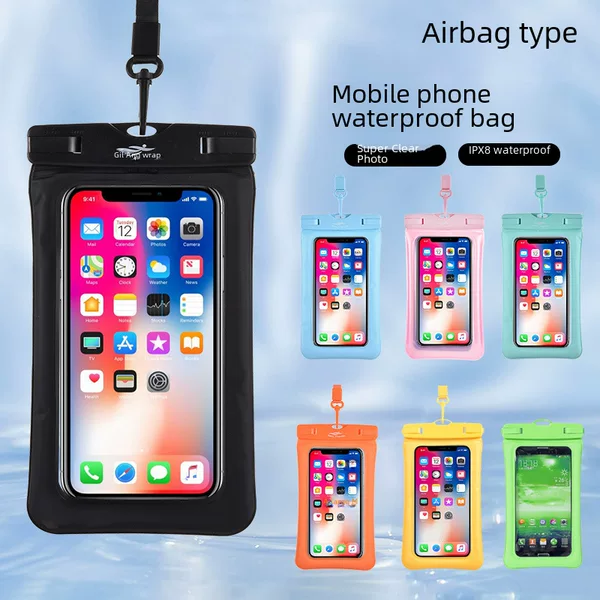 Large sealed waterproof case drifting Beach mobile phone waterproof bag transparent pvc takeaway mobile phone protective case Wholesale