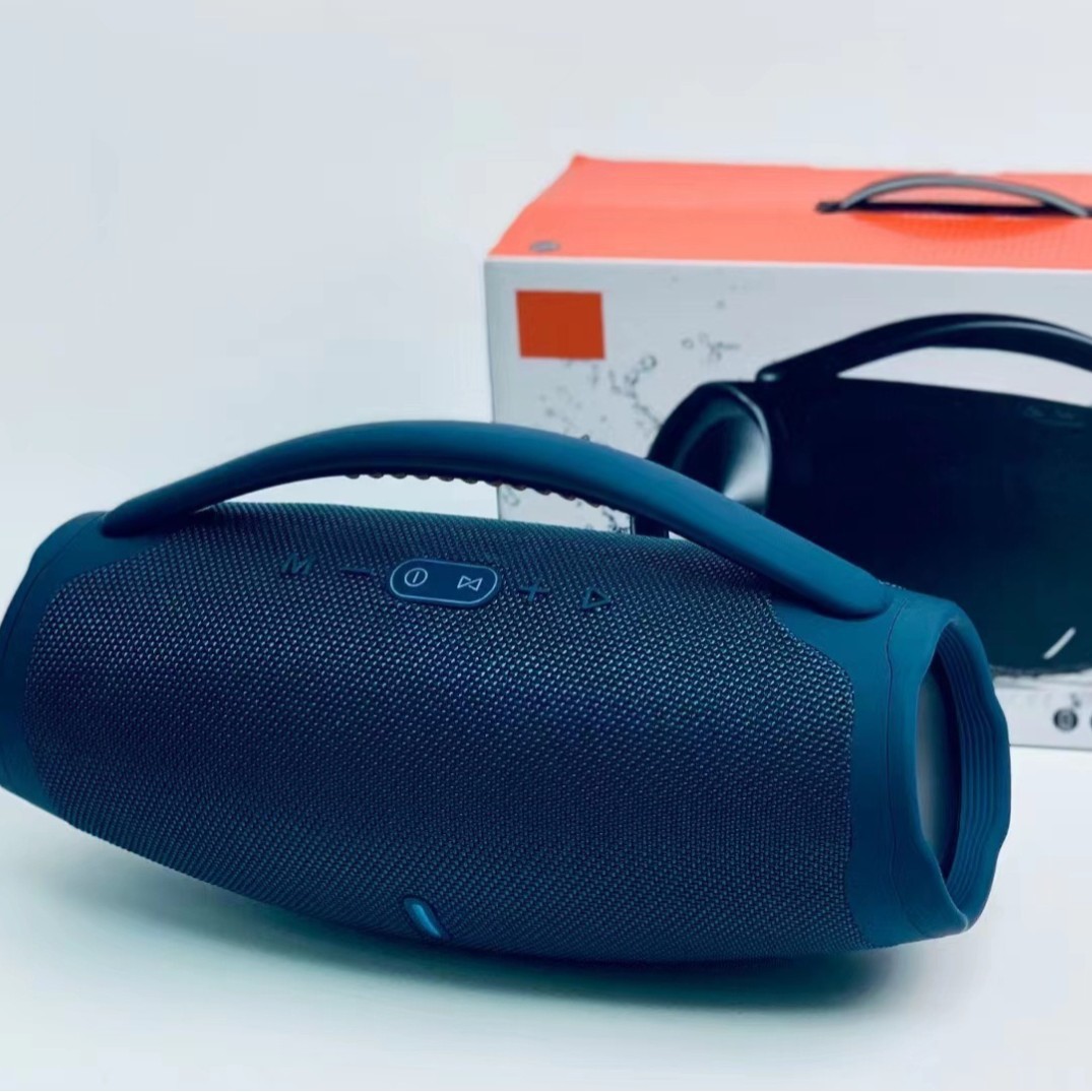 Adecuado para Booms box3 Music Ares Altavoz Bluetooth inalámbrico de tercera generación Impermeable para exteriores Subgraves portátiles