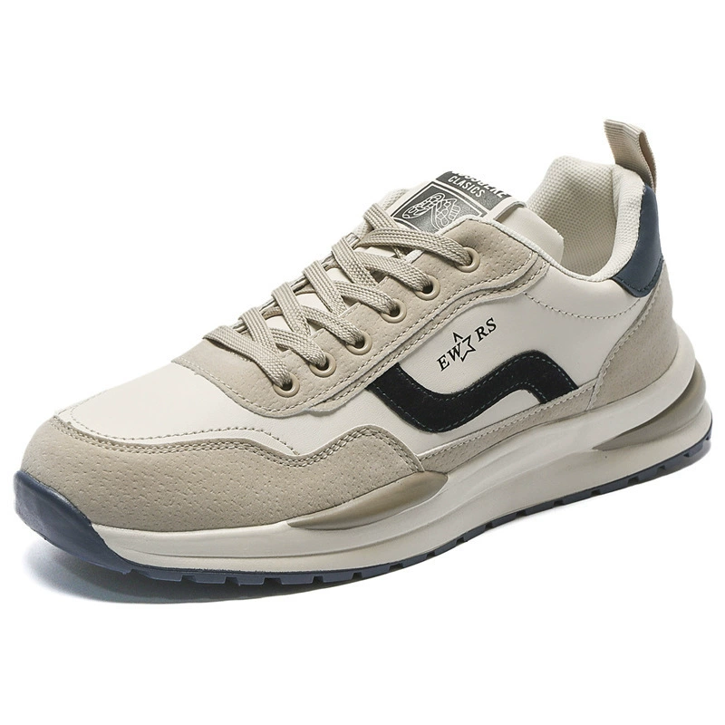 Summer breathable footwear, men's universal trend sports shoes for leisure, soft sole, for running, autumn