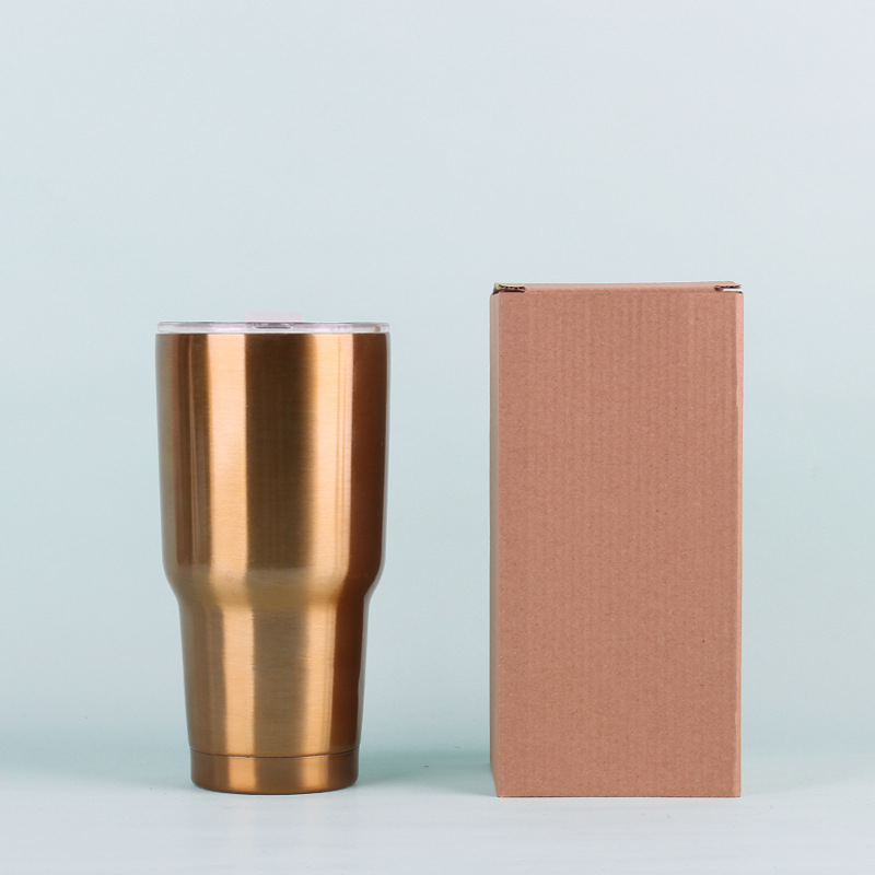 Suministre la taza portátil europea y americana del helado de 30oz 304 taza del aislamiento del vacío del coche taza de cerveza de la cola de la taza del coche de la custodia fría image 11
