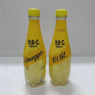 怡泉 苏打水 含气苏打汽水无糖柠檬原味400ml*12瓶-阿里巴巴