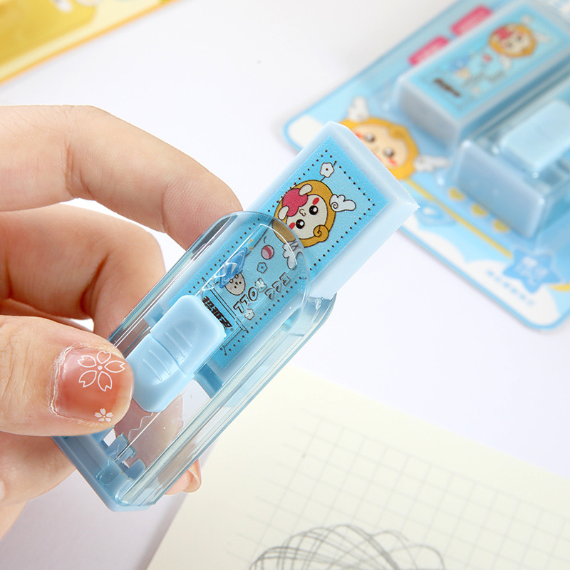 El nuevo rollo de huevo de alto valor de la cara viene a empujar y tirar la borracha de los estudiantes para limpiar sin residuos de goma central reemplazable