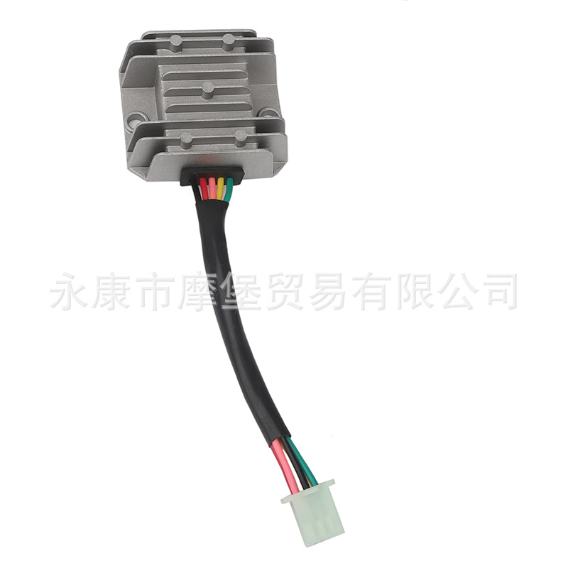 12V电压调节器整流器5线Gy6 125cc 150cc ATV Dirt Bike Go Kart