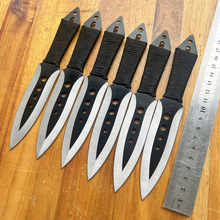 跨境现货户外便携求生刀厂家批发高硬度随身不锈钢功能小刀未开刃