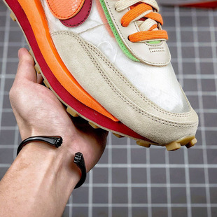 Foreign Trade Direct Supply Waffle Third Generation Joint Model Catwalk Deconstructed Running Shoes High Version High Quality Double Hook Sports Shoes