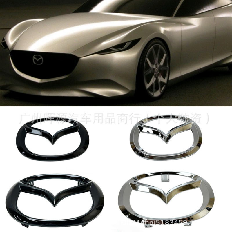 Mazda Front and Rear Car Logos Are Suitable for Mazda 3, Mazda 6, Cx-4, Cx-5 Modified Grille Logos, Trunk Labeling Mazda Front and Rear Car Logos Are Suitable for Mazda 3, Mazda 6, Cx-4, Cx-5 Modified Grille Logos, Trunk Labeling