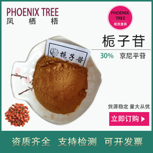 500g起订栀子苷30% 水溶栀子提取物栀子甙 保健品原料京尼平苷