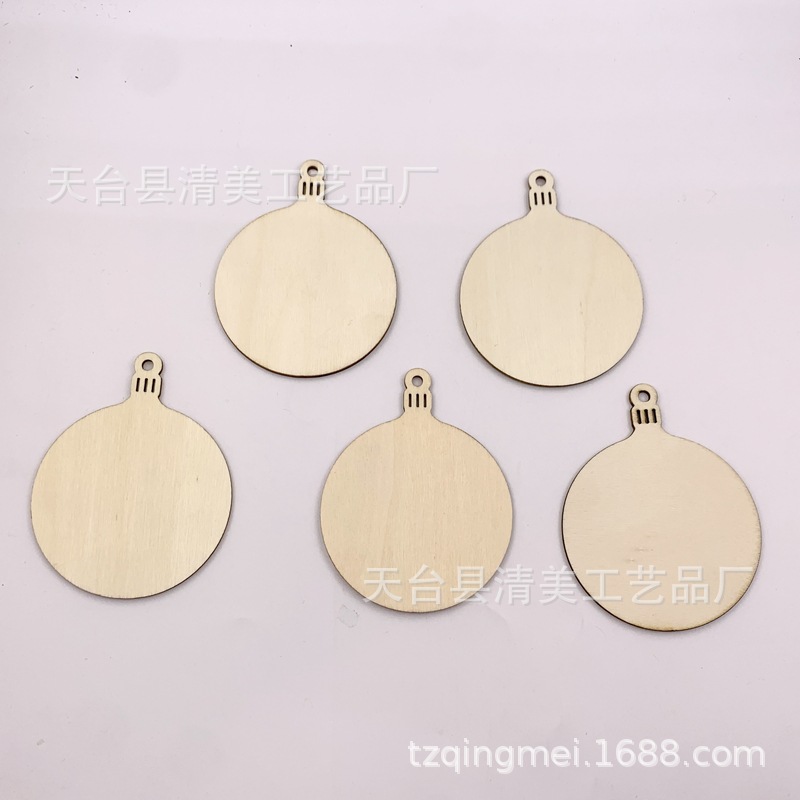 70*89mm Navidad linterna madera chip colgante Navidad Festival decorativo madera chip 10 unidades un paquete con cuerda de cáñamo