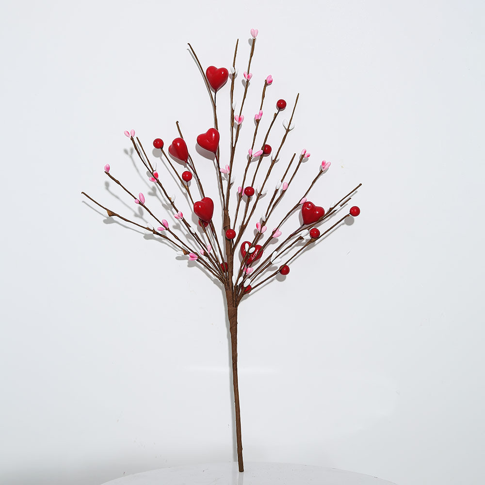 8 rojo rosa amor clavos