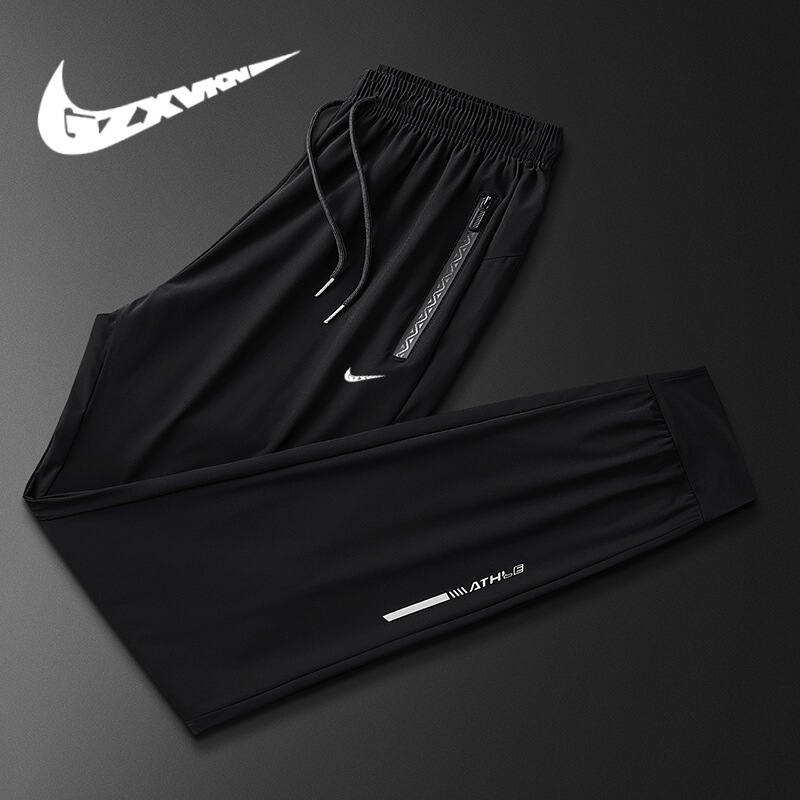 Men's Clothing 2026 Summer New Outdoor Sports Casual Pants Men's Breathable Fashionable Ice Silk Pants Thin Elastic Quick-Dry Pants Men's Clothing 2026 Summer New Outdoor Sports Casual Pants Men's Breathable Fashionable Ice Silk Pants Thin Elastic Quick-Dry Pants