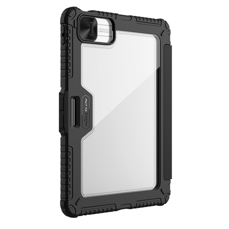 Funda de cuero para tableta plegable multiángulo Nelkin Hacker Pro para iPad Pro 11 2024/iPad Pro 13 2024/iP