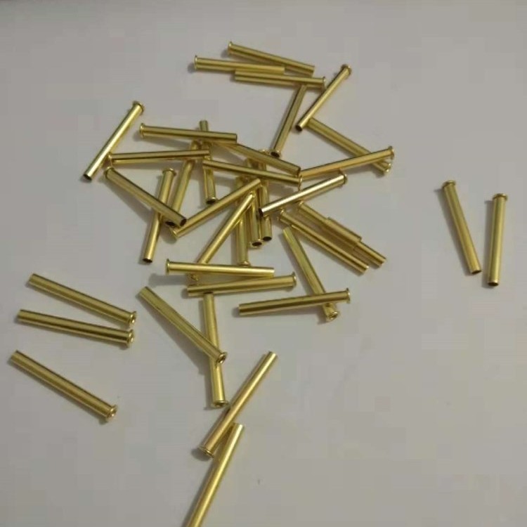 厂家供应黄铜空心铆钉 一手货源  铜铆钉  管状空心铆钉