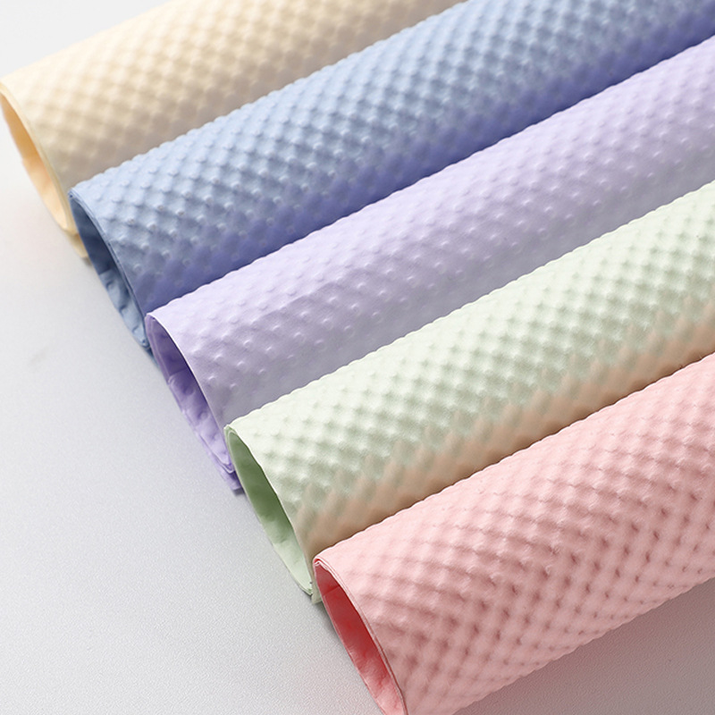 花道立体压纹风华纸艺术包花纸鲜花包装纸花店花束材料花艺资材