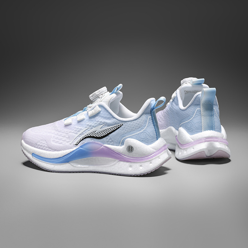 Zapatos de baloncesto profesionales para niños 2025 primavera zapatos deportivos para niños zapatos de botones de zapatos de niñas zapatos deportivos de niñas ultraligeros