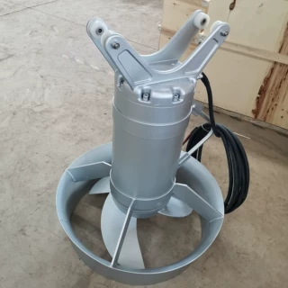 潜水搅拌机5kw  厌氧池潜水搅拌器 不锈钢冲压是潜水搅拌机