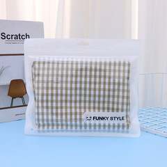 Cute cartoon simple composite self-sealing clothing bag large capacity storage bag waterproof clothing packaging bag wholesale