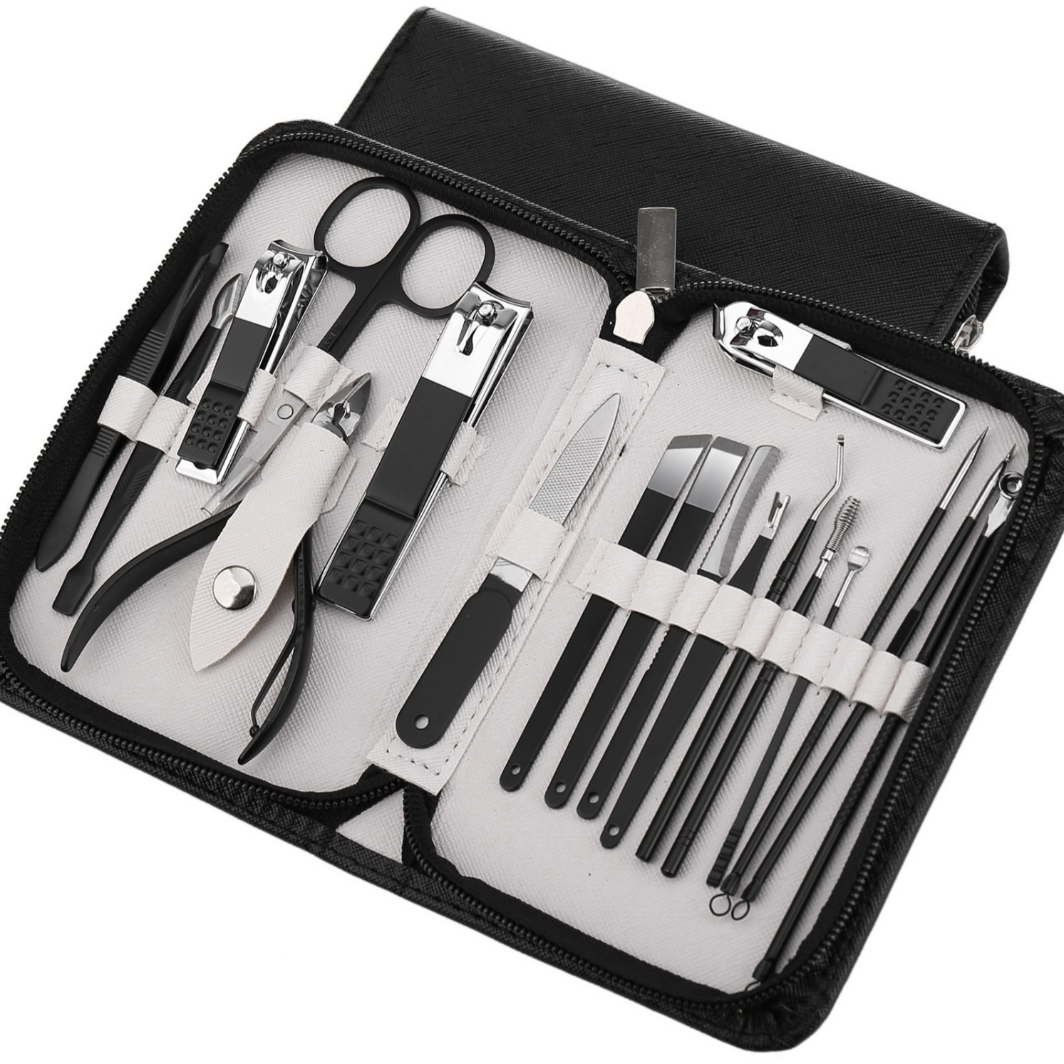 Nail Clippers herramientas de acero inoxidable conjunto de belleza especial belleza manicura conjunto completo alemán piel muerta tijeras al por mayor