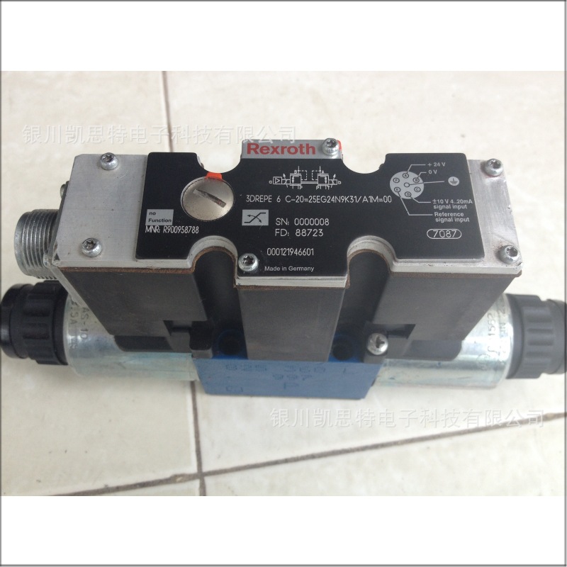 德国力士乐Rexroth减压阀3DREPE 6 C-2X=25EG24N9K31/A1M=00
