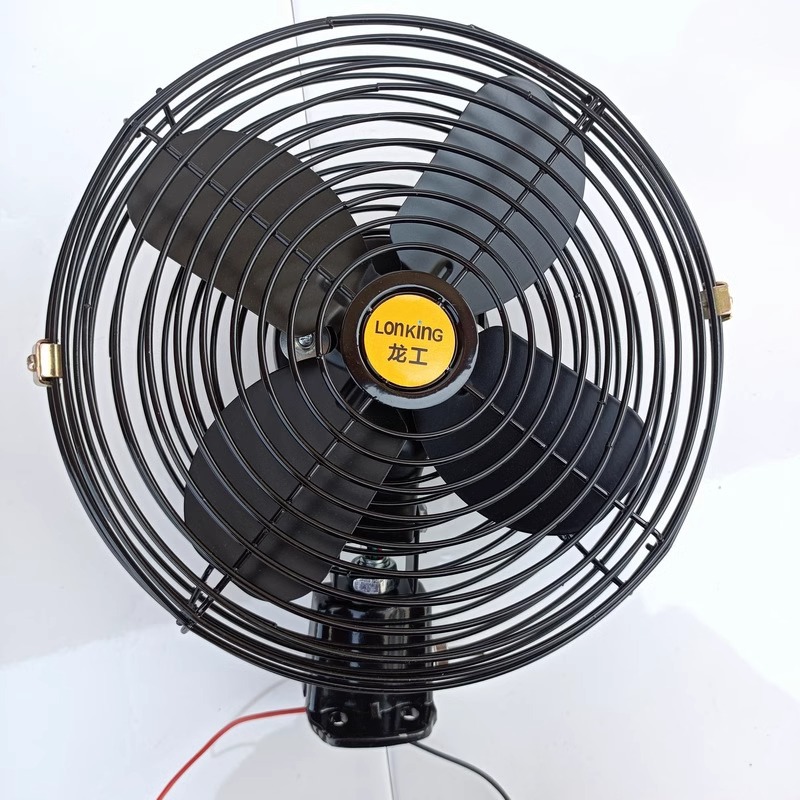 Forklift Truck Truck Excavator Loader Forklift Engineering Vehicle Electric Fan Metal 12V24V Refrigeration Powerful Mute