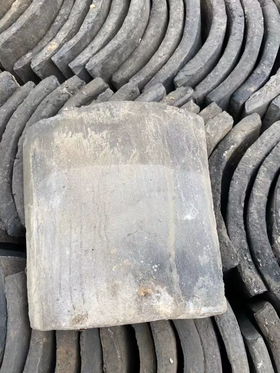 Глиняная маленькая зеленая плитка, различные старые зеленые плитки, тканевая плитка, канавка, капающая край, оптовое предложение, полный сорт