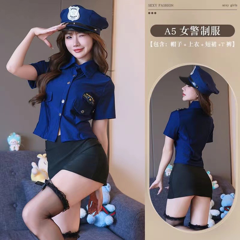 Adult Maid Cosplay Costume Set, Polyester Uniform Style, One Size, Red Belly Wrap — detail image 24