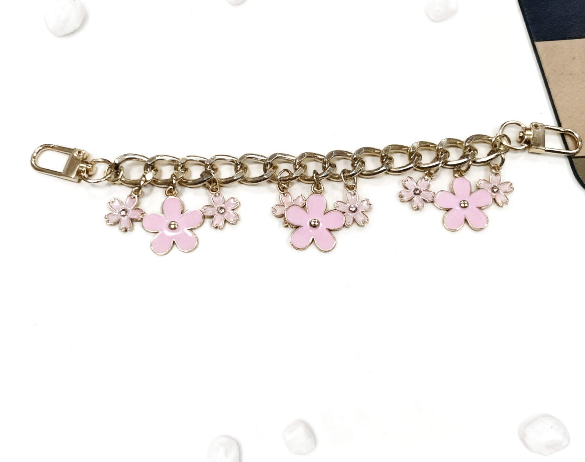 Cadena Decorativa de Metal para Bolso con Función de Extensión