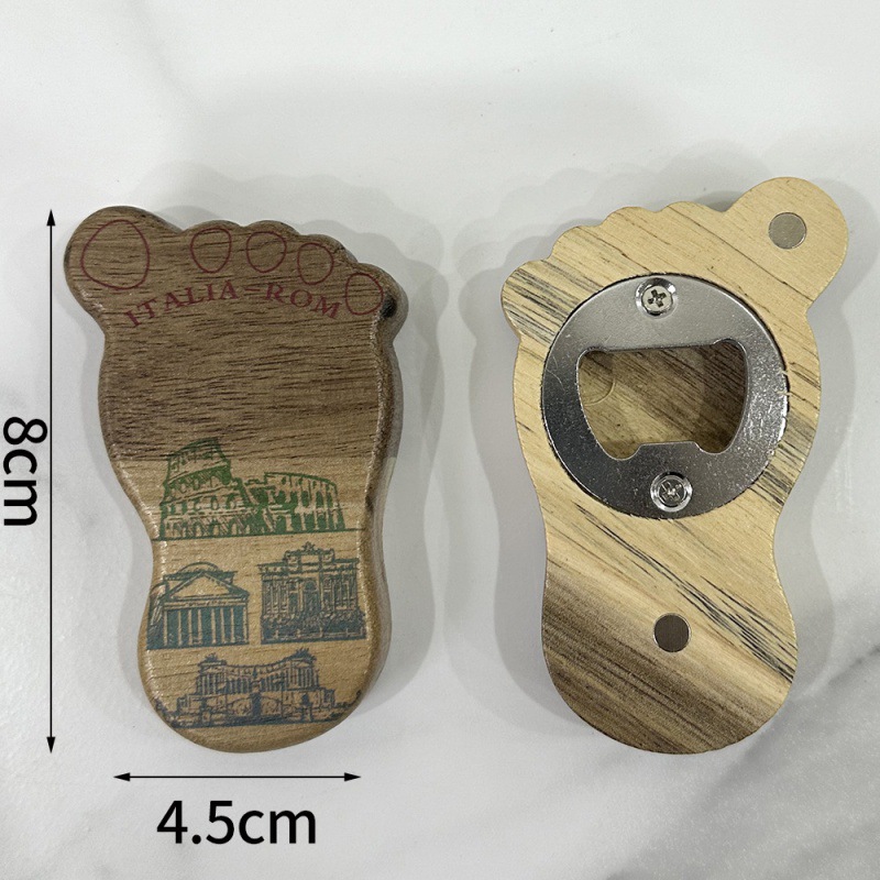 Abrebotellas de cerveza Douyin mismo estilo multifuncional creativo de dibujos animados imán imán imán de imán de apertura de botellas de vino doméstico