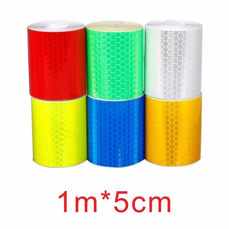 AliExpress Ebay трансграничный автомобильный мотоцикл предупреждающий знак знак безопасности велосипеда светоотражающая лента 1 м