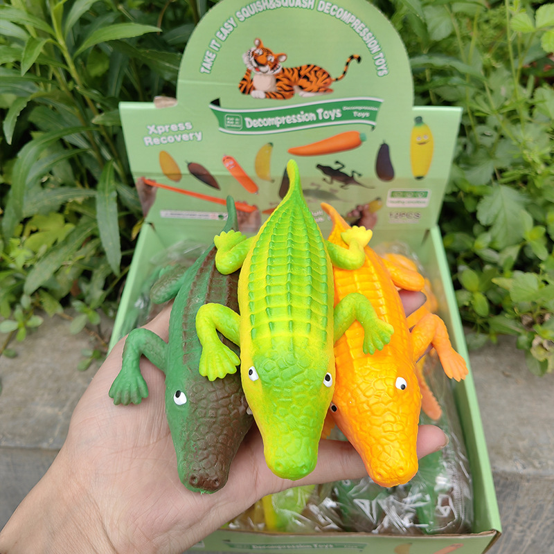 New exotic decompression toy simulation crocodile pinch le creative children's interesting Lala vent decompression trick toy New exotic decompression toy simulation crocodile pinch le creative children's interesting Lala vent decompression trick toy