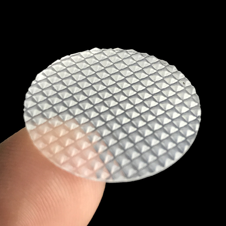 Patrón de diamante transparente; hexágono grande