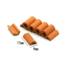 1:16 red tube tile (50 pieces)