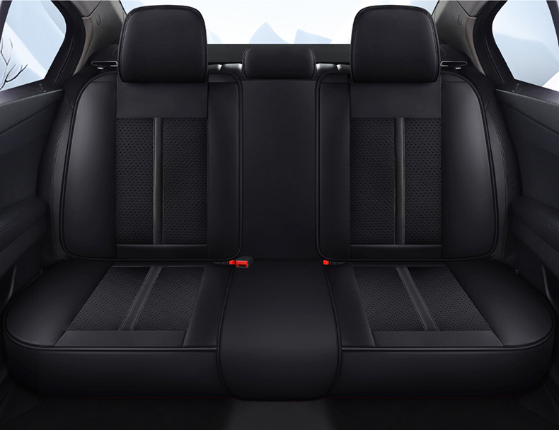 Cross-Border Amazon Car Seat Cushion Nappa Leather All-Season Wear-Resistant Car Seat Cover Comfortable and Breathable Car Seat Cushion