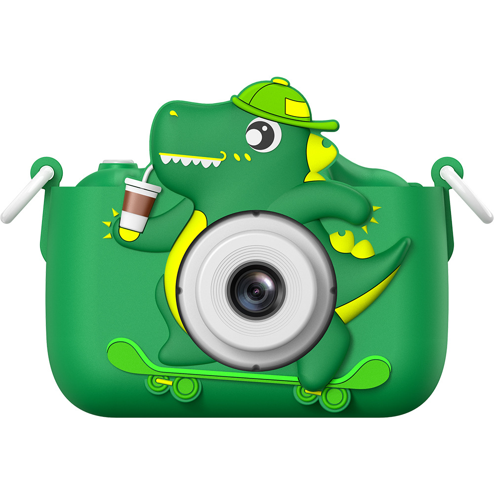 Cross-Border New Children's Camera Creative Dinosaur Digital Camera H37 High-Definition Dual Camera Cartoon Toy Manufacturer