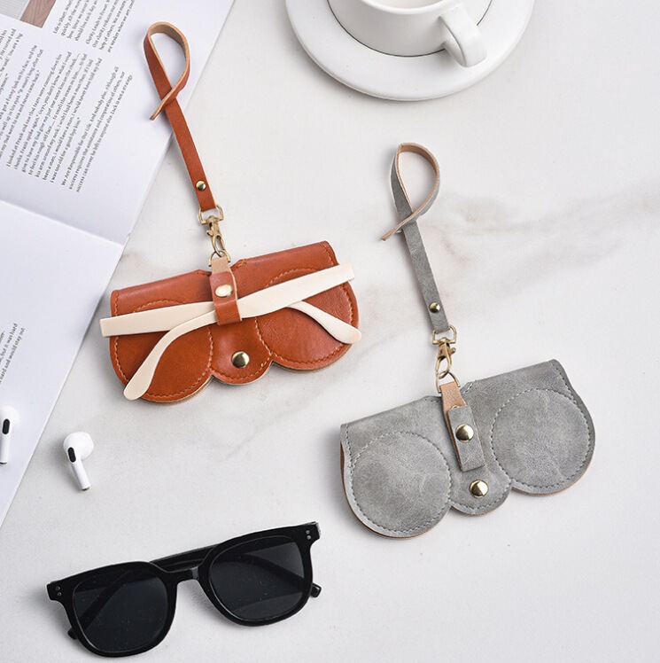 Ins Glasses Case Sunglasses Glasses Bag Simple Protective Cover Men's and Women's Portable Anti-pressure Myopia Glasses Storage Bag