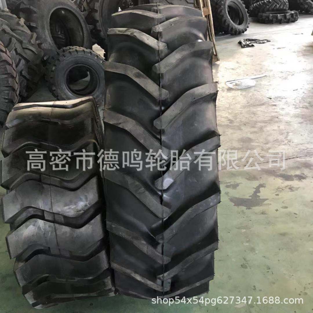 Neumático de espiga encriptado 16,9-28 neumático de espiga agrícola de alta potencia tractor rueda delantera engrosamiento de neumáticos