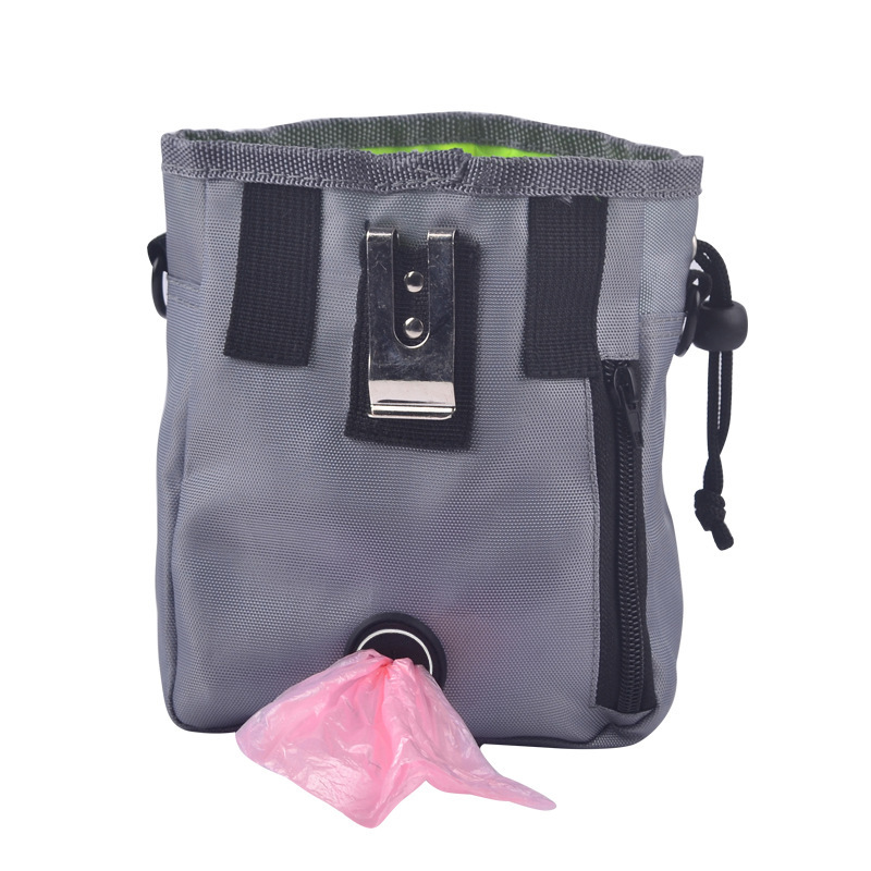 Mascota snack bolsa de entrenamiento al aire libre cintura bolsa perro snack bolsa portátil perro comida bolsa perro snack bolsa