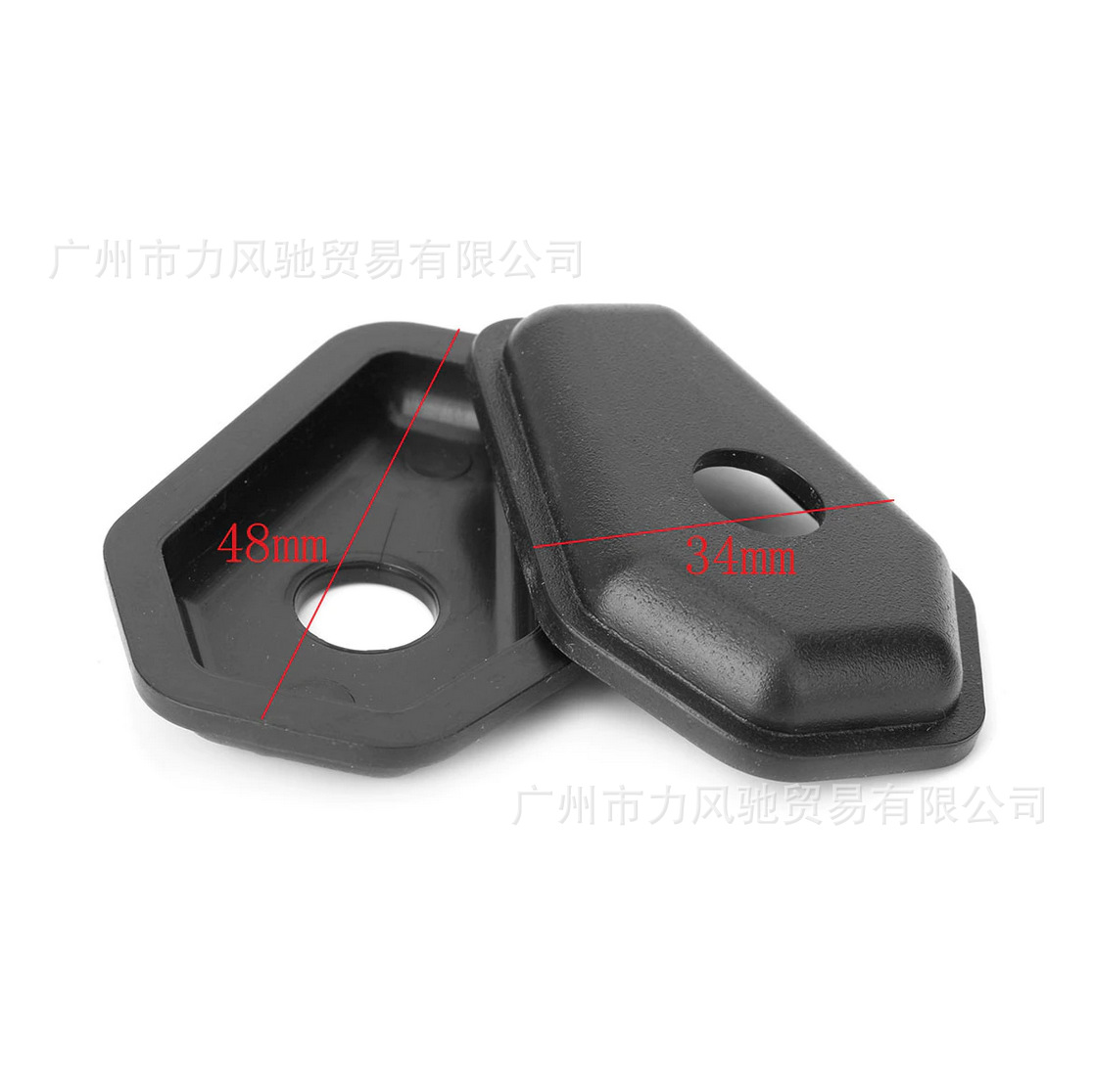 Para Suzuki gsxr 600 750 1000 SV650 plástico ABS modificado Luz de señal giro arandela del sello 4 unids