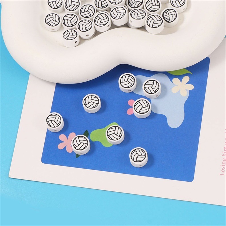 1 Piece Soft Clay Ball Beads display picture 2