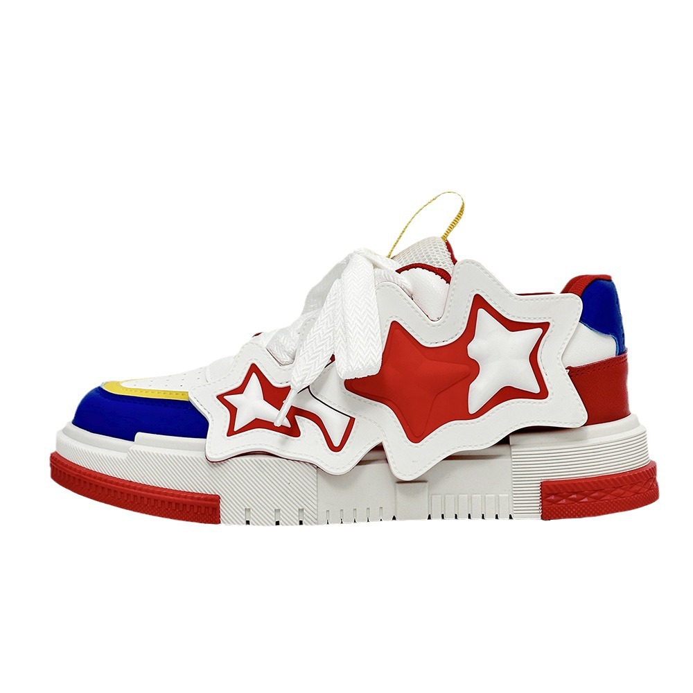 2024 Small Crowd Design Brot lässig China-Chic Skateboard Live-Übertragung neuer Herrenschuhe_voghion.com