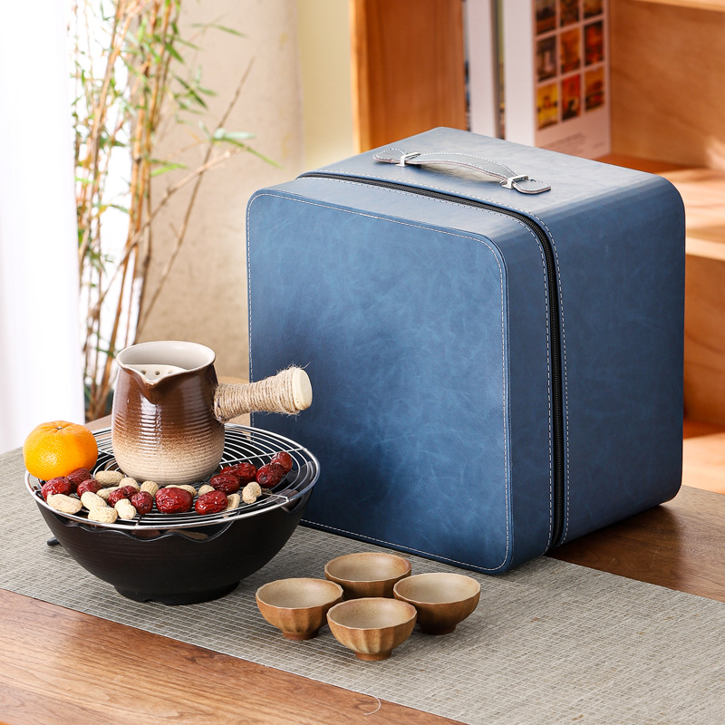 The Yuelu Tea Cooking Series Charcoal Grill Tea Stove Household Indoor Accessories Complete Set Winter Tea Milk Tea Tea Pot Set