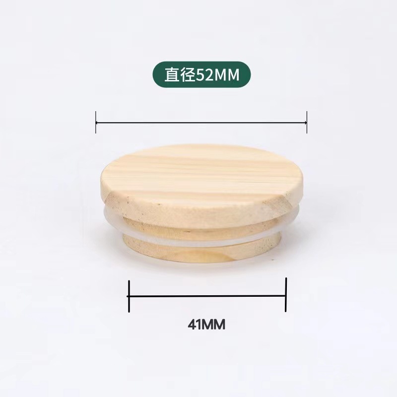 メーカー卸売キャンドルカップパインウッド竹蓋シリコンリングシール蓋手作りワックス容器キャンドルホルダーカップ蓋|undefined